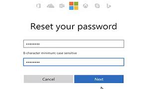 Image result for Microsoft Account Password