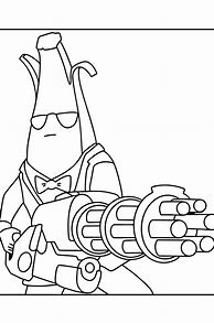 Image result for Fortnite Coloring Pages Peely