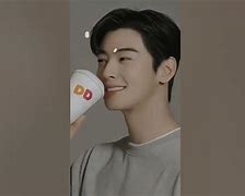 Image result for Cha Eun Woo Dunkin' Donuts