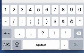 Image result for iPhone Number Keyboard