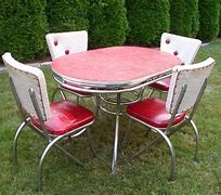 Image result for Retro Kitchen Table and Chair Sets