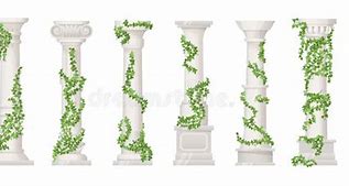 Image result for Pillar with Vines Graphic