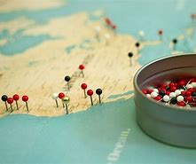 Image result for World Map with Pins