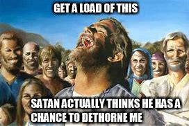 Image result for Laughing Jesus Meme