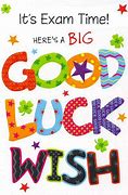 Image result for Good Luck Cards for Exams