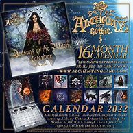 Image result for Alchemy Gothic Calendar Art