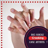 Image result for Knuckle Cracking and Arthritis
