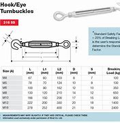 Image result for Hook and Eye Sizes