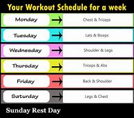 Image result for Full Week Workout Plan