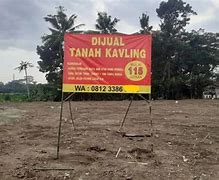 Image result for Plang Tanah Dijual