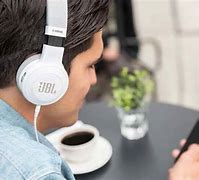 Image result for Over the Ear Wireless Headphones On Person