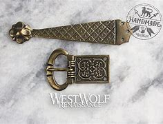 Image result for Rectangle Medieval Buckles
