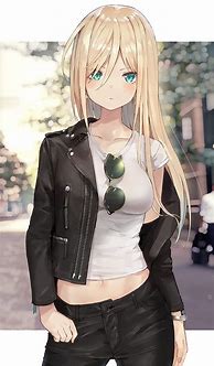 Image result for Anime Leather Jacket