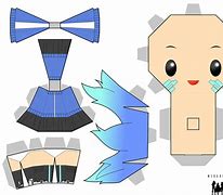 Image result for Chibi Papercraft Template