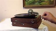Image result for Hand Crank Phonograph Player