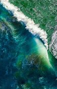 Image result for Great Wave iOS Wallpaper