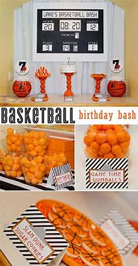 Image result for Basketball Themed Birthday