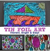 Image result for Tin Foil Craft Ideas