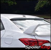 Image result for Toyota Corolla Rear Window Spoiler