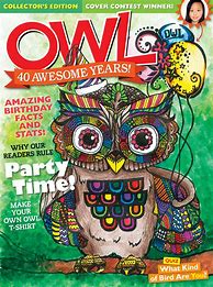 Image result for Owl Magazine Cover