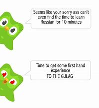 Image result for Duolingo Memes Russian
