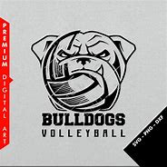 Image result for Bulldog Volleyball SVG