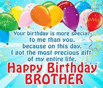 Image result for Happy Birthday Sweet Brother