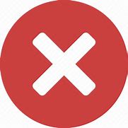 Image result for Red Circle Cancel Sign