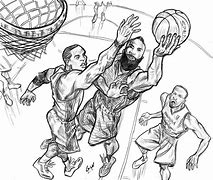 Image result for NBA Game Sketch