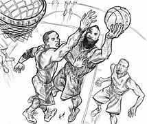 Image result for NBA Basketball Player Drawings