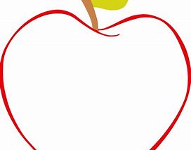 Image result for Apple Shape Cut Out