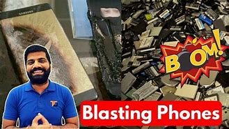 Image result for Note 7 Burnt Battery