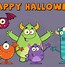 Image result for Cartoon Halloween Monsters
