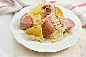 Image result for Polish Sausage and Sauerkraut Recipes