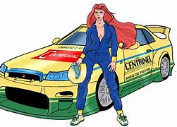 Image result for Race Car Girl Art