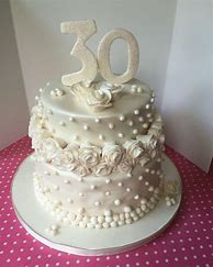 Image result for 30 Years Wedding Anniversary Cake