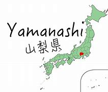 Image result for Yamanashi Japan Map