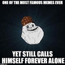 Image result for Forevor Alone Meme