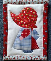 Image result for Paper Pieced Sunbonnet Sue Pattern