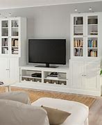 Image result for IKEA TV Stand with Glass Doors