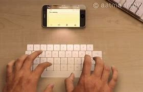 Image result for iPhone 5 Hologram Keyboard