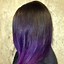 Image result for Purple Dyed Hair Tips