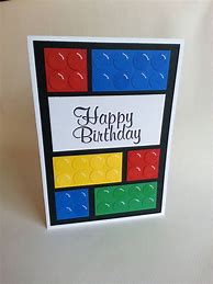 Image result for LEGO Birthday Cards for Boys