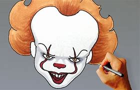 Image result for Pennywise Clown Easy Drawing