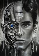 Image result for Half Human Robot