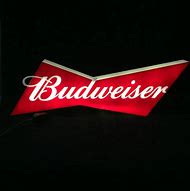 Image result for Budweiser Light Up Sign