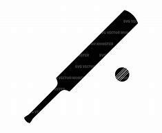 Image result for Cricket Bat Silhouette Keychain
