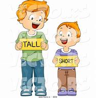 Image result for Tall Short Cartoon