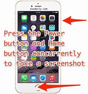 Image result for How to Take a ScreenShot On iPhone 6