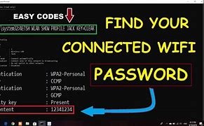 Image result for How to Show Password of Connected Wi-Fi with Cmd